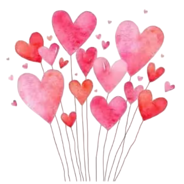 Herz Ballons